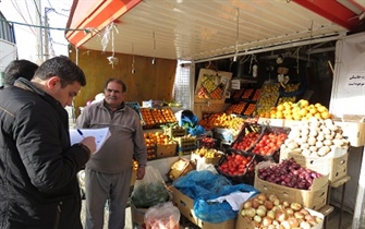 بازدید روزانه بازارهای روز میوه