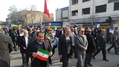 راهپیمایی باشکوه روز 22 بهمن